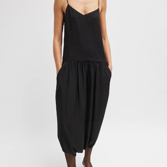 Tibi Jalouise Dress in Black Size 4 - Picture 2 of 9